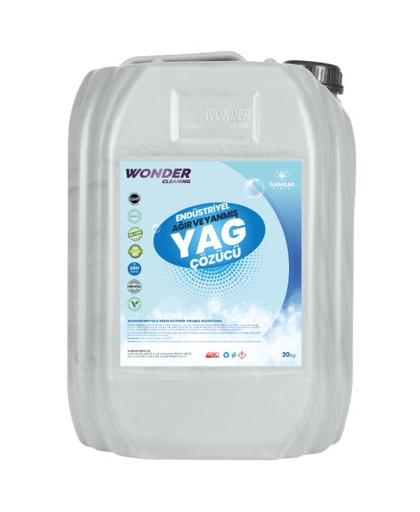 Endüstriyel Ağır ve Yanmış Yağ Çözücü